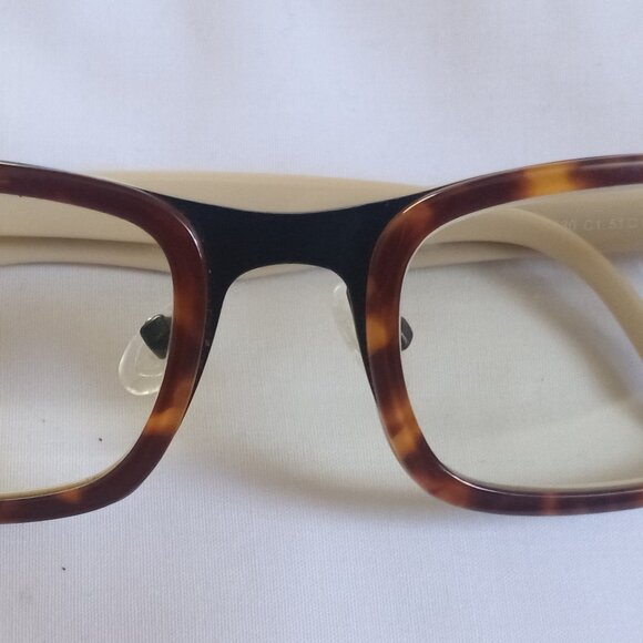 Tony Morgan Eyeglasses Fram Tan Brown Model A-3130 C1, Size 51-19-145, Excellent - Picture 2 of 6